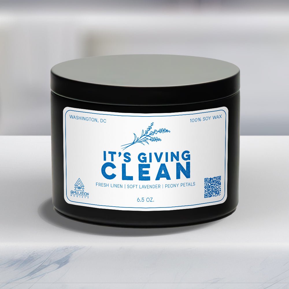 It’s Giving Clean | Fresh Linen · Lavender · Peony Petals - Simulation Society