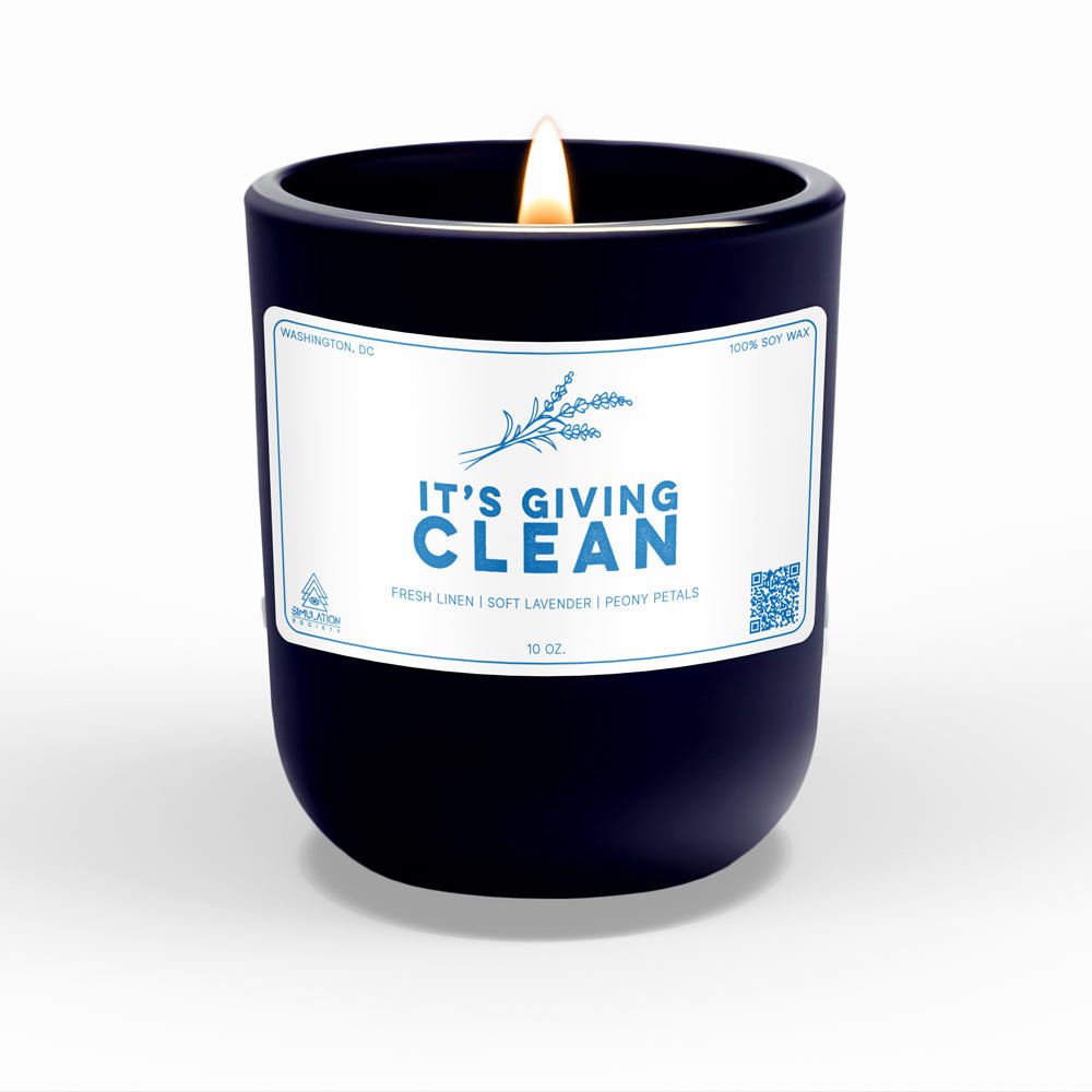 It’s Giving Clean | Fresh Linen · Lavender · Peony Petals - Simulation Society