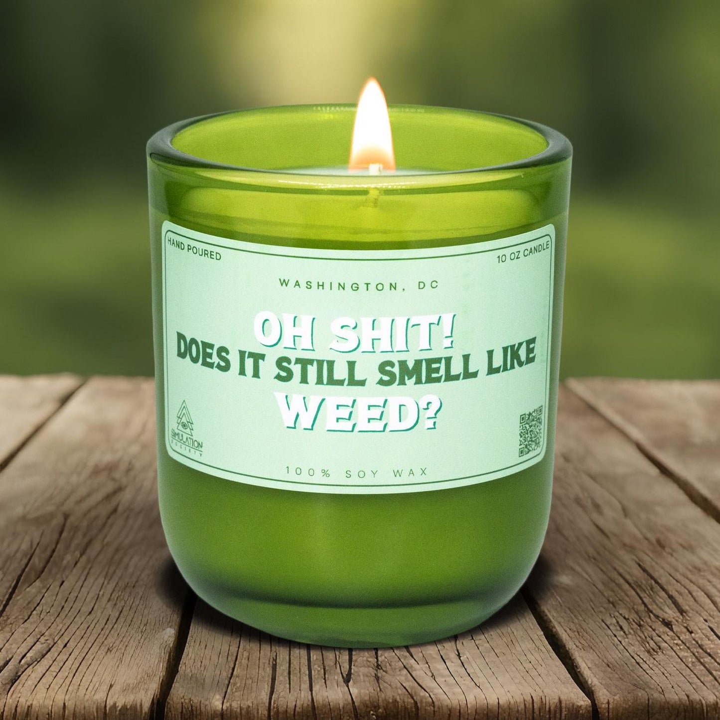 Oh Shit! Does It Still Smell Like Weed? Candle