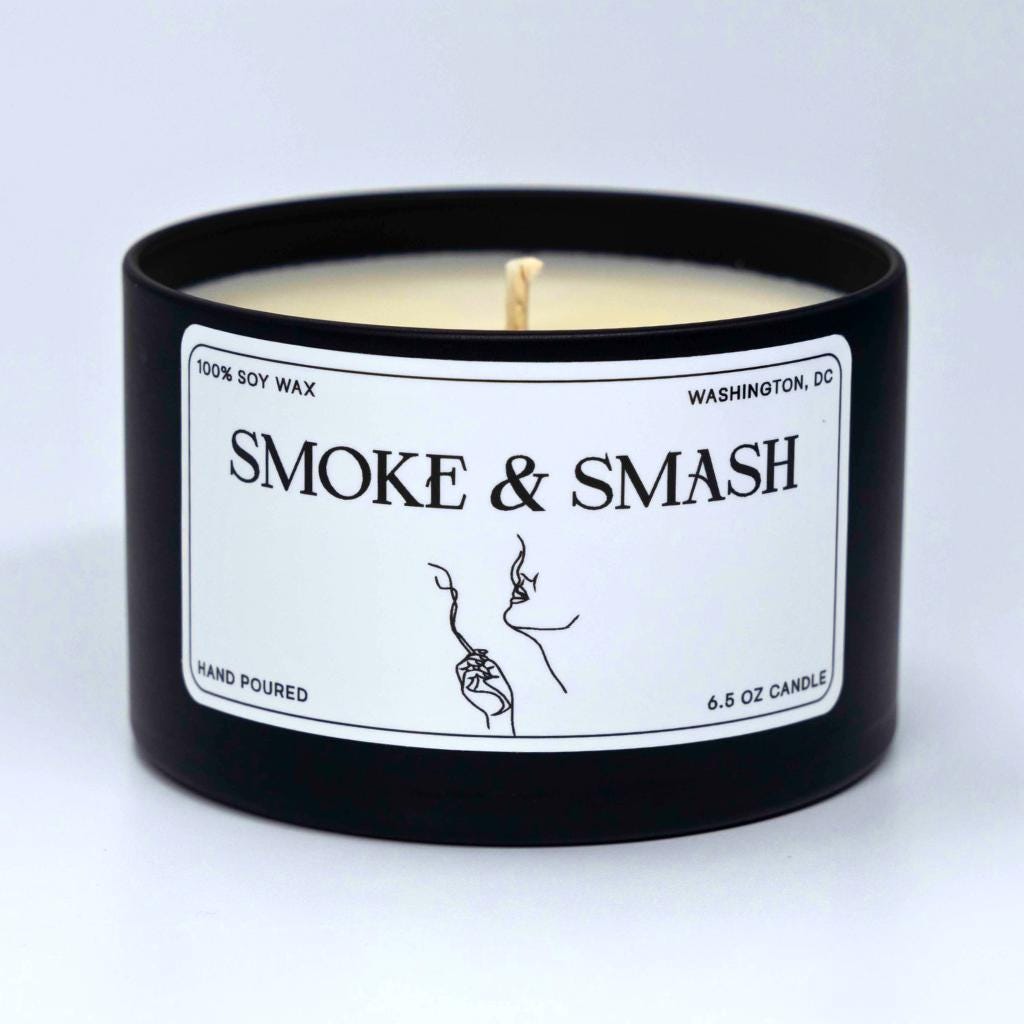 Smoke & Smash Candle