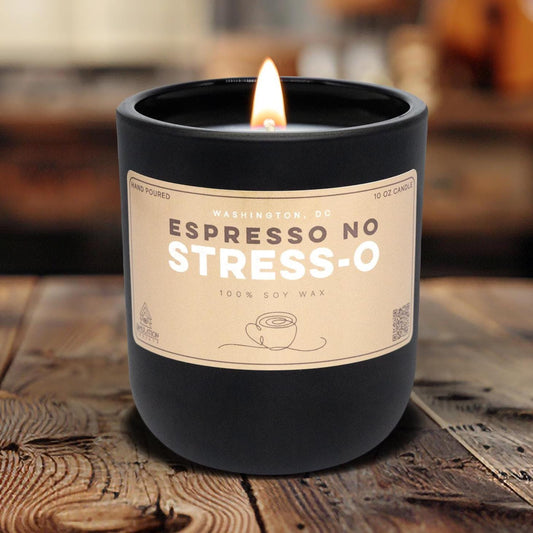 Espresso No Stress-O Candle