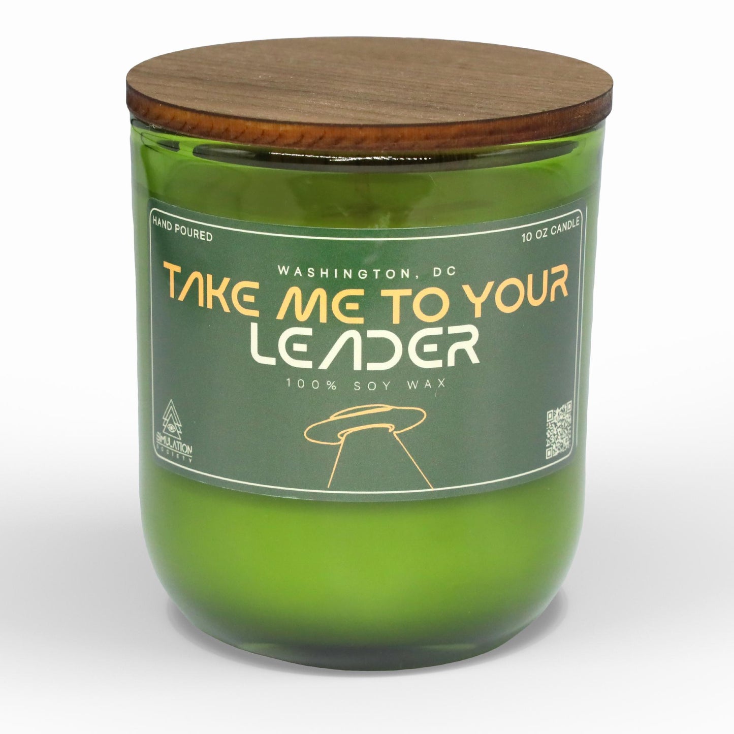 Take Me To Your Leader Candle