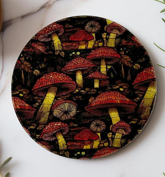 Mushroom Fungi Coaster